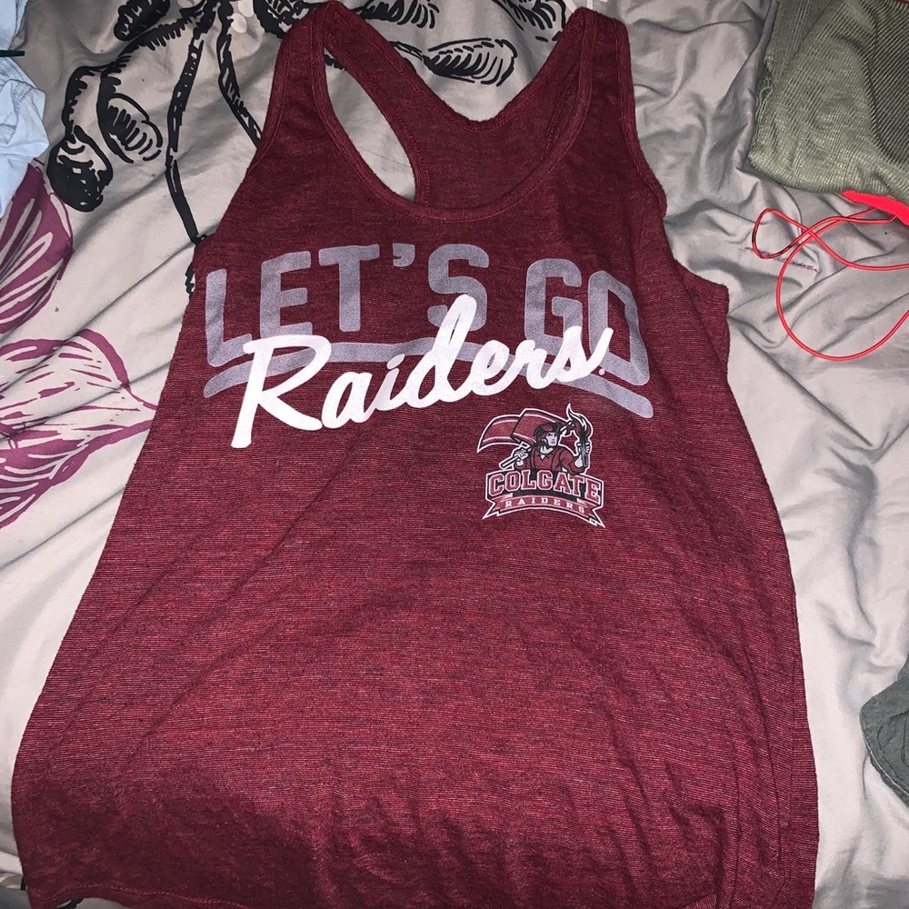 Colgate Raiders Razorback tank top